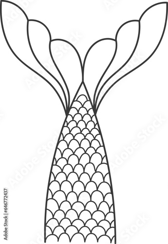Mermaid Tail Lined