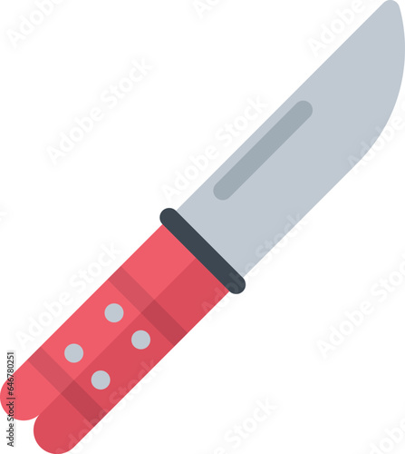 design vector image icons butterfly knife