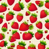 strawberry pattern