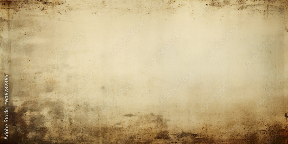 A vintage grunge background in sepia tones with distressed textures.