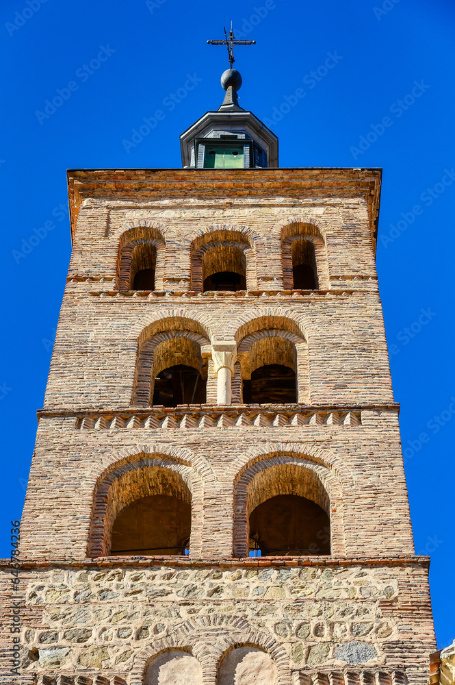 Saint Andrew (San Andres) medieval church in Segovia, Spain