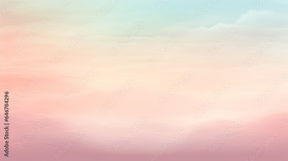 Tranquil Gradient Hues - AI Generated