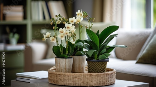 Interior design ideas with flowers and plants