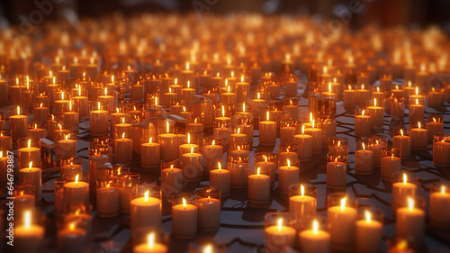 background, light, black, candle, fire, memory,