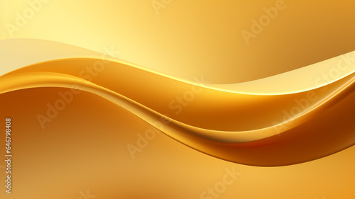  golden curve layer. gradient abstract background.
