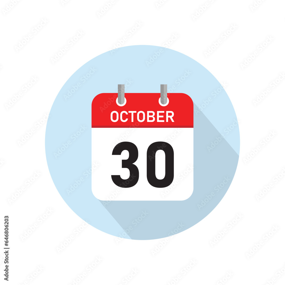 October 30 Concept Design. Vector Illustration. October 30 Concept Design. Vector Illustration.