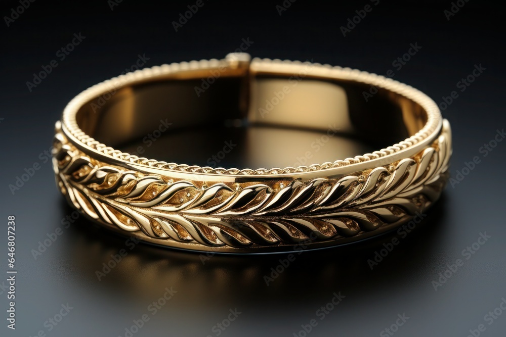 gold ring with diamonds
