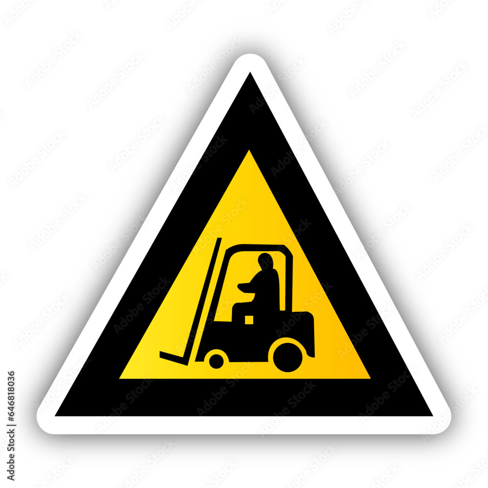 panneau danger transpalette panneau danger transpalette
