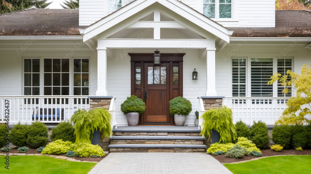 Obraz premium Hauseingang, generiert mit KI