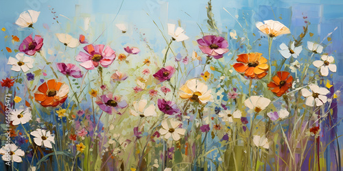 Painting of Wild Flowers