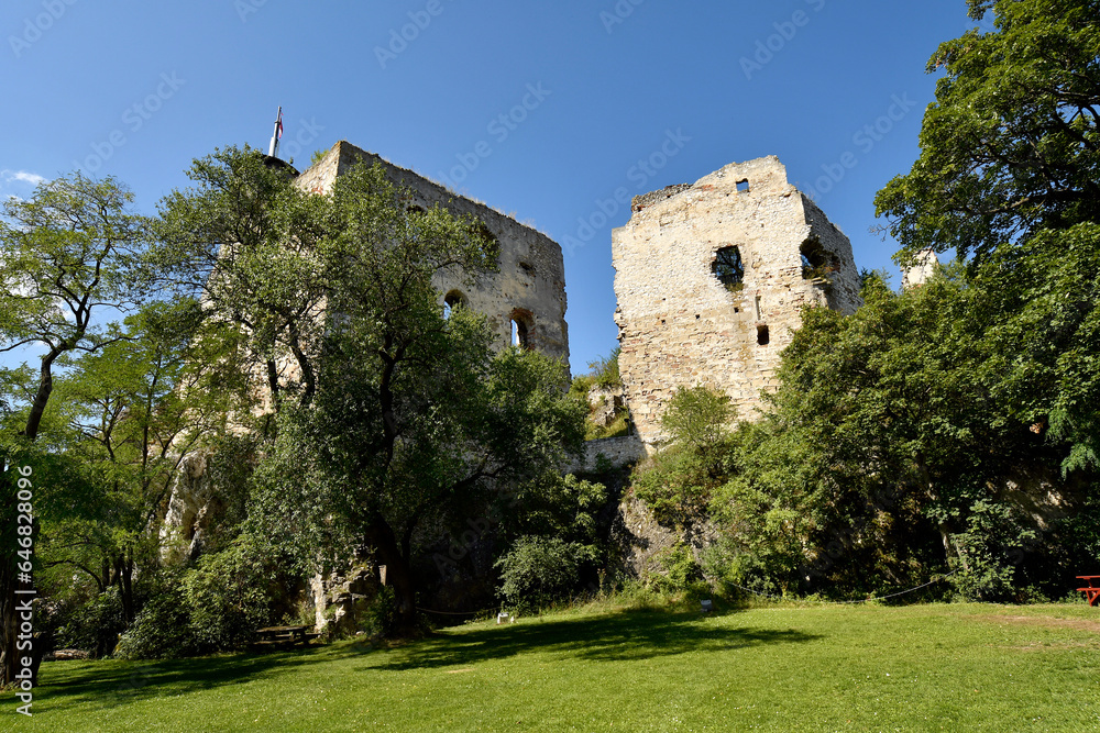 Austria, Weinviertel, Falkenstein Austria, Weinviertel, Falkenstein