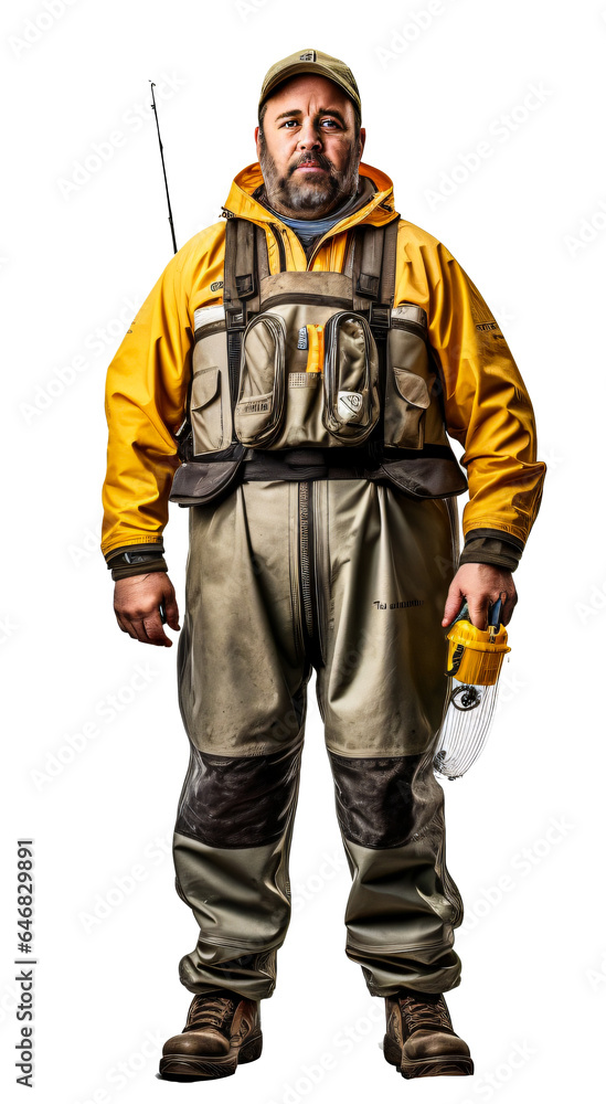 Mechanic in work outfit isolated on the transparent background PNG. Mechanic in work outfit isolated on the transparent background PNG.