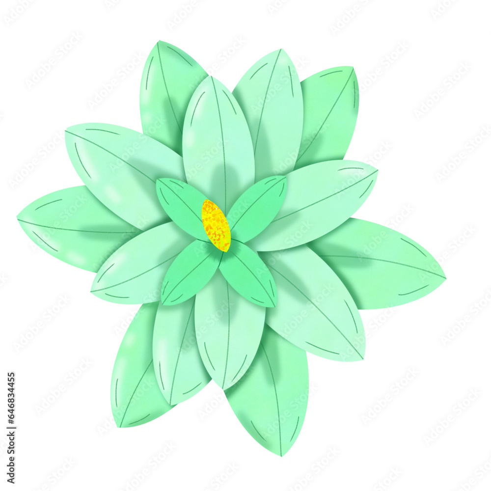 Obraz premium flower isolated on white
