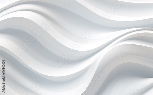 Abstract white and light gray wave, modern soft luxury texture with smooth and clean subtle background illustration.