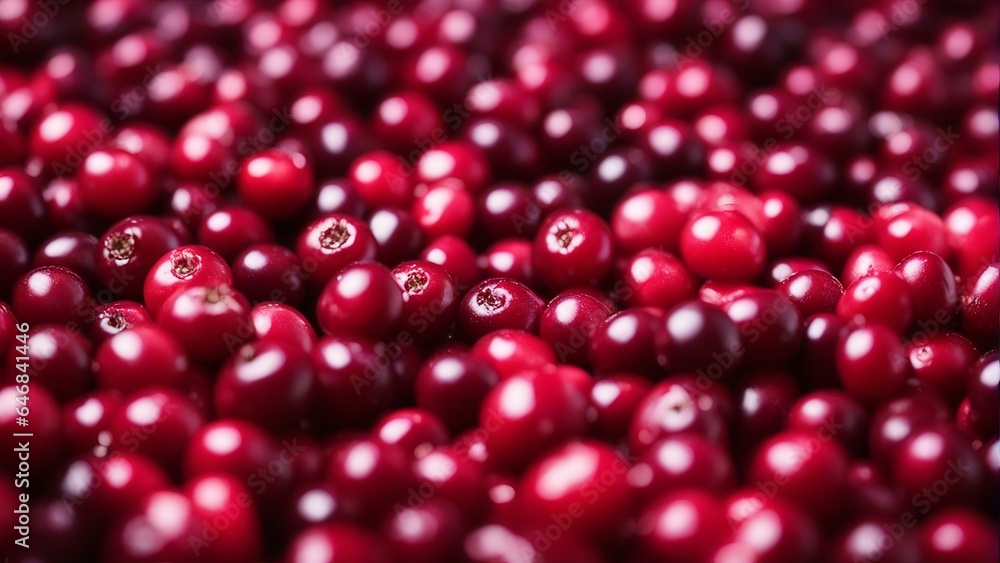Cranberries background backdrop texture
