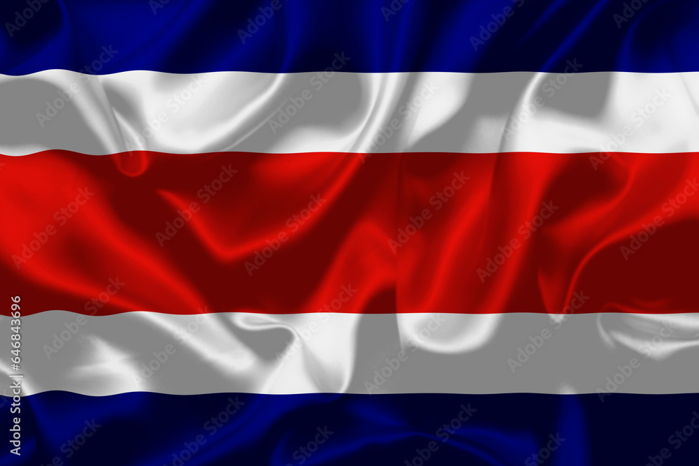 Costa Ricanational country flag background texture National day or Independence day design for celebration illustrations