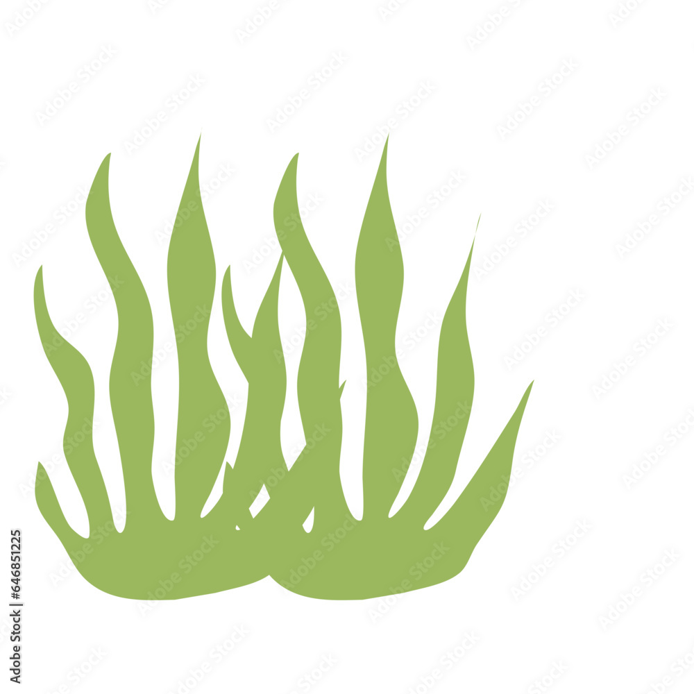 Grass Organic Shape Grass Organic Shape