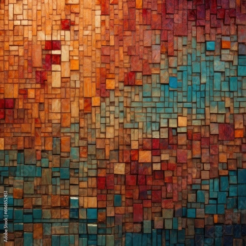 Mosaics Abstract Backgrounds for Digital Art  Generative AI
