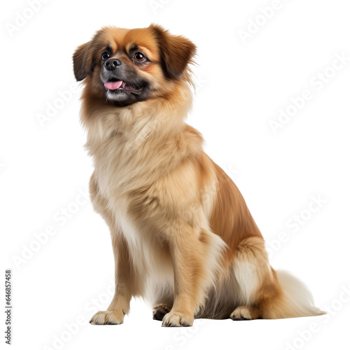 chilchuha dog pupy isolated on white background photo