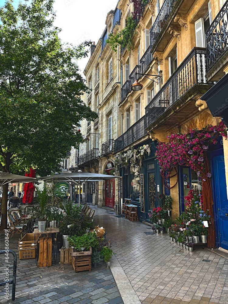 Obraz premium Bordeaux Streetscape