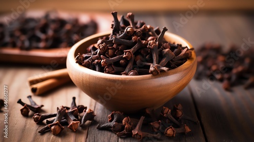 Wallpaper Mural Whole Cloves - A Versatile Spice in Global Gastronomy with Generative AI Torontodigital.ca