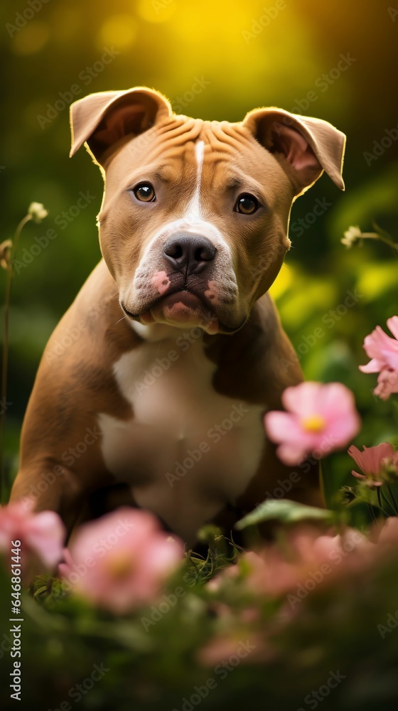 American Staffordshire Terrier: Loyalty and Courage Embodied in One Breed with AI-generated American Staffordshire Terrier: Loyalty and Courage Embodied in One Breed with AI-generated