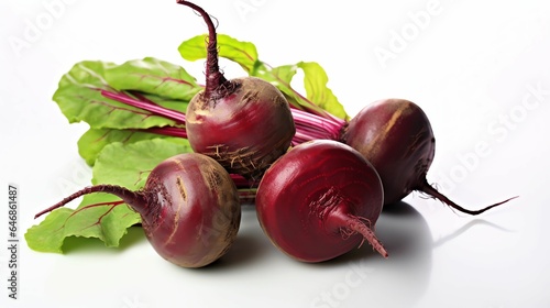 AI generated illustration of beetroot in a pile