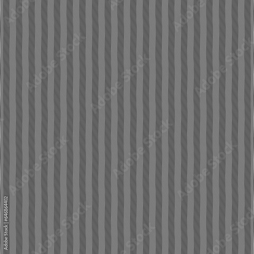 Black lines on white background. Striped wallpaper. Seamless surface pattern design with symmetrical linear ornament. Stripes motif. Digital paper for page fills, web designing, textile print. Vector.