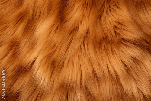 Embracing Warmth and Elegance: A Luxurious Faux Fur Background with Intricate Textured Detail, Offering a Trendy, Animal-Friendly and Sustainable Fabric for High-Quality Interior Design