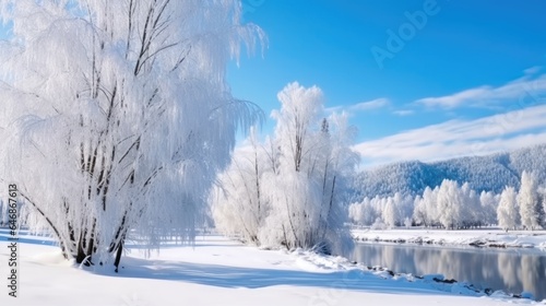 A gorgeous backdrop for the winter season