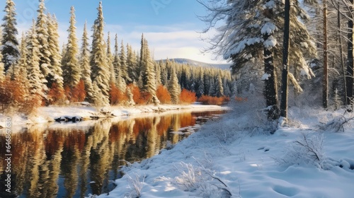 A gorgeous backdrop for the winter season © Volodymyr Skurtul