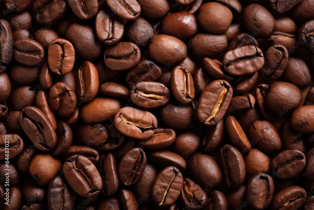 Roasted Coffee beans background, texture and copy spase, top view. Roasted Coffee beans background, texture and copy spase, top view.