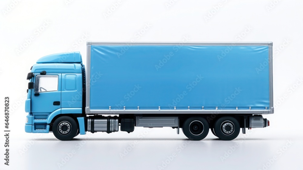 Heavy vehicle truck isolate on white background