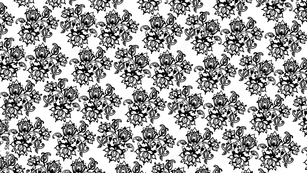 black and white seamless pattern black and white seamless pattern