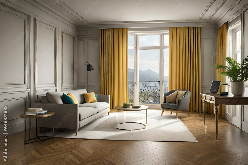 Fototapeta premium modern living room