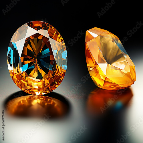 Topaz is a captivating gem, showcasing a range of colors like golden yellows, vibrant blues, and pinks. It glows with a captivating sparkle, reminiscent of a radiant sunrise, exudes timeless beauty.