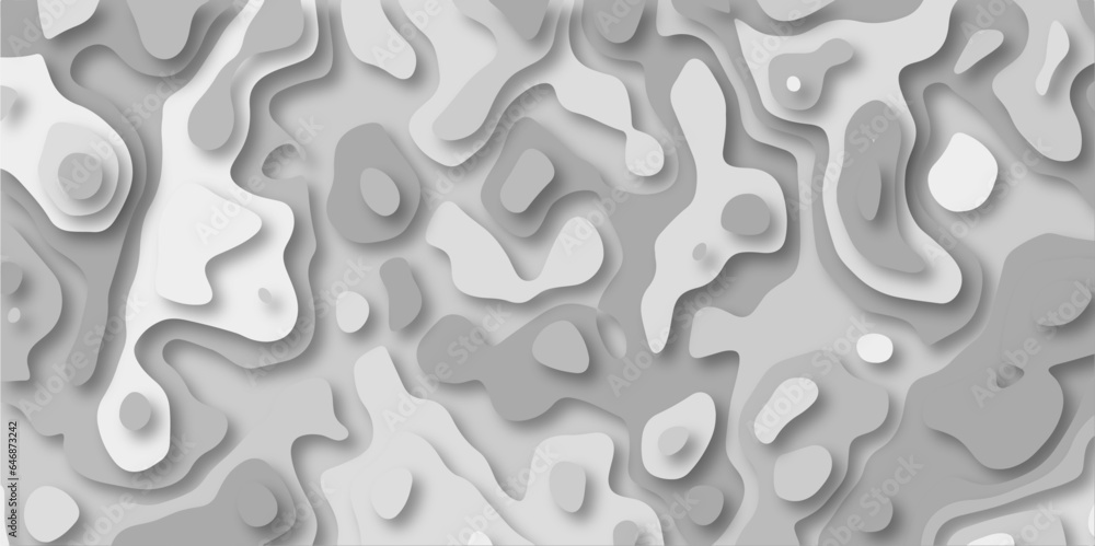 Paper cut 3d render topography abstract ,beautiful color palette colors, waves and layers, flat fiber structures, holes, macro texture digital art ,background for desktop, vector illustration Paper cut 3d render topography abstract ,beautiful color palette colors, waves and layers, flat fiber structures, holes, macro texture digital art ,background for desktop, vector illustration