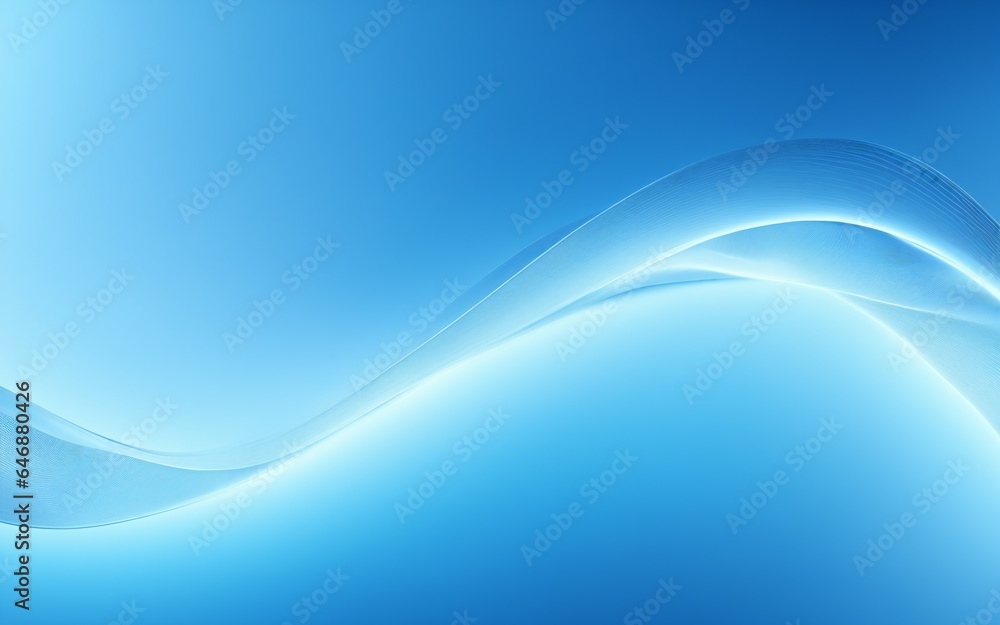 Abstract blue wave background Abstract blue wave background