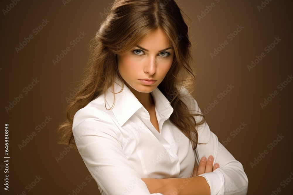 Pretty woman Leaning forward - stock photography Pretty woman Leaning forward - stock photography