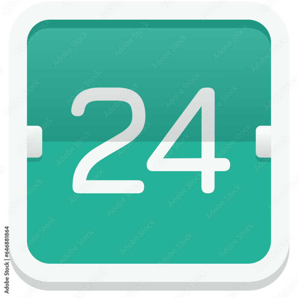 Calendar Date Digital Number Calendar Date Digital Number