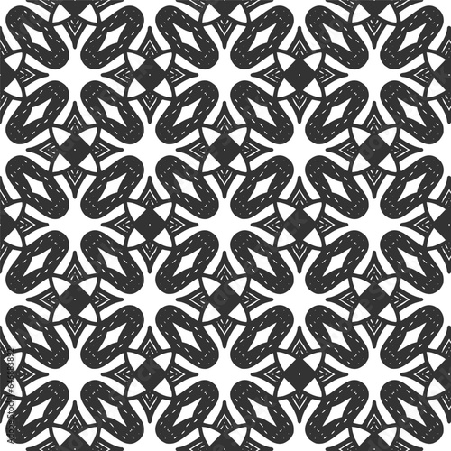 Geometric seamless pattern vector illustration © hendripiss