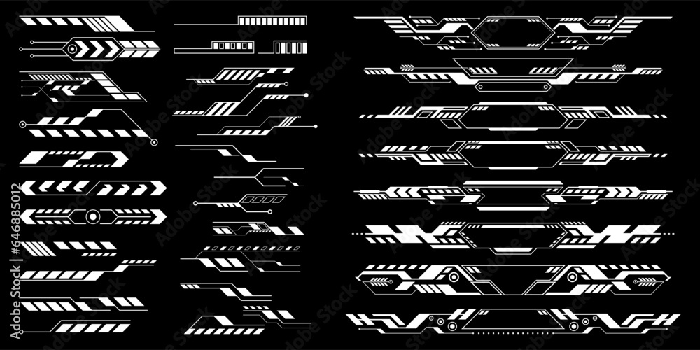 Scifi futuristic hud dashboard display virtual reality technology