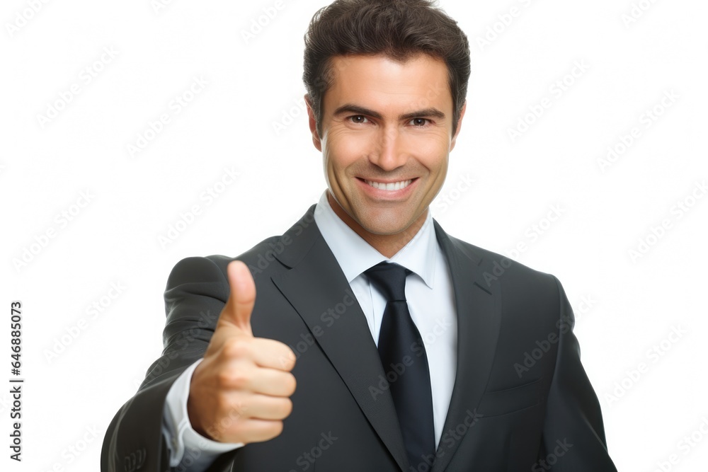 Attractive businessman A powerful open-handed gesture - stock photography Attractive businessman A powerful open-handed gesture - stock photography