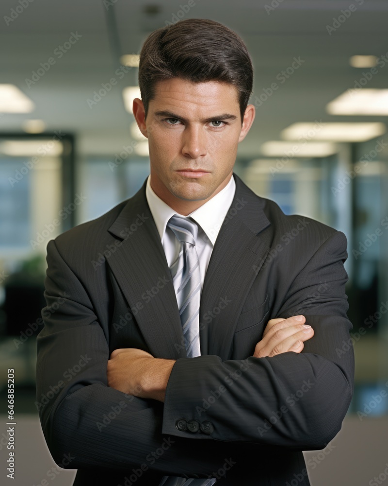 Attractive businessman A resolute gesture - stock photography Attractive businessman A resolute gesture - stock photography