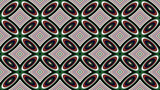 Ellipse Petal Tile Pattern Background Wallpaper