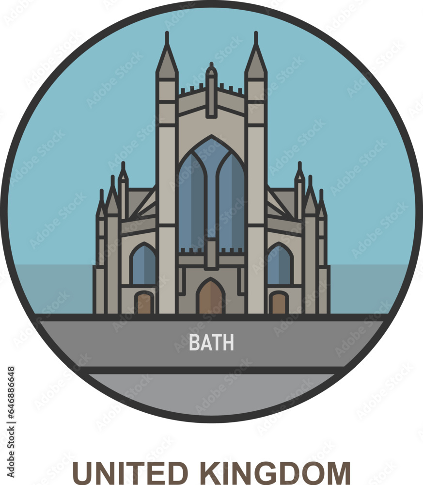 Bath. Cities and towns in United Kingdom