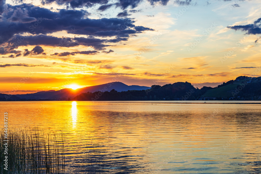 Naklejka premium Lake Mondsee 036