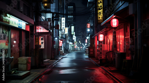 Tokyo's Digital Nightmare: Dystopian Visions of the City After Dark. Nightfall in Tokyo: An Urban Dystopian Exploration. Neon Nocturnes: Tokyo's Dystopian Nights in Focus © Wanthanai