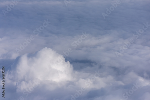 Fototapeta Naklejka Na Ścianę i Meble -  Beautiful, fluffy clouds, top view
