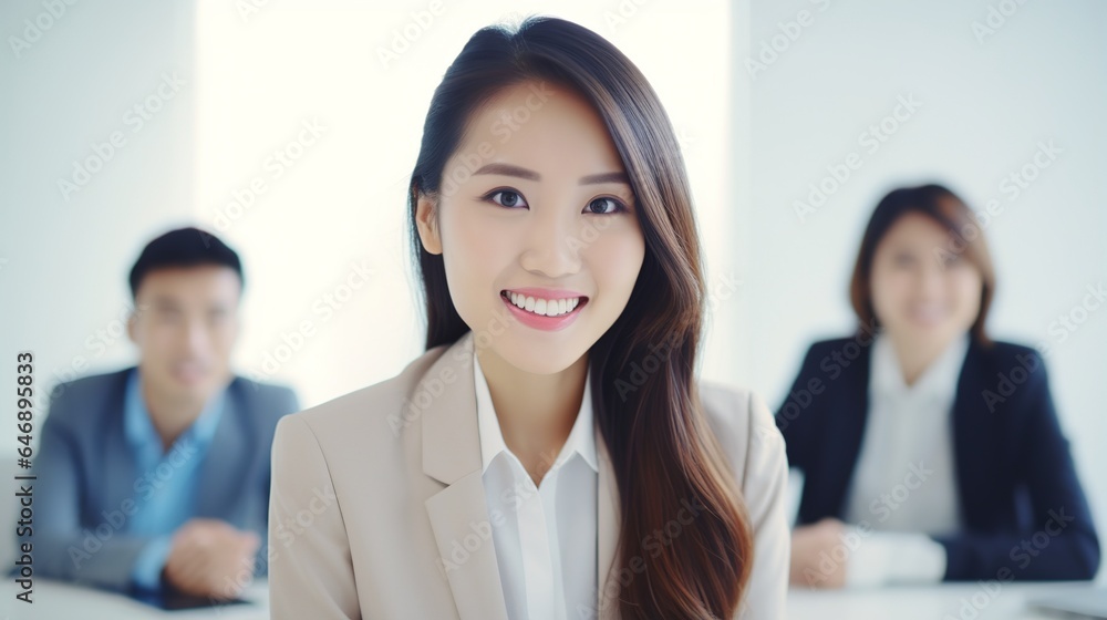 portrait of a smiling professional businesswoman portrait of a smiling professional businesswoman